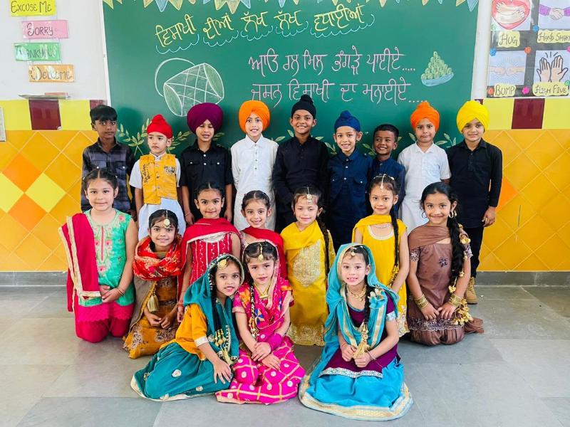 Baisakhi at Apex International School