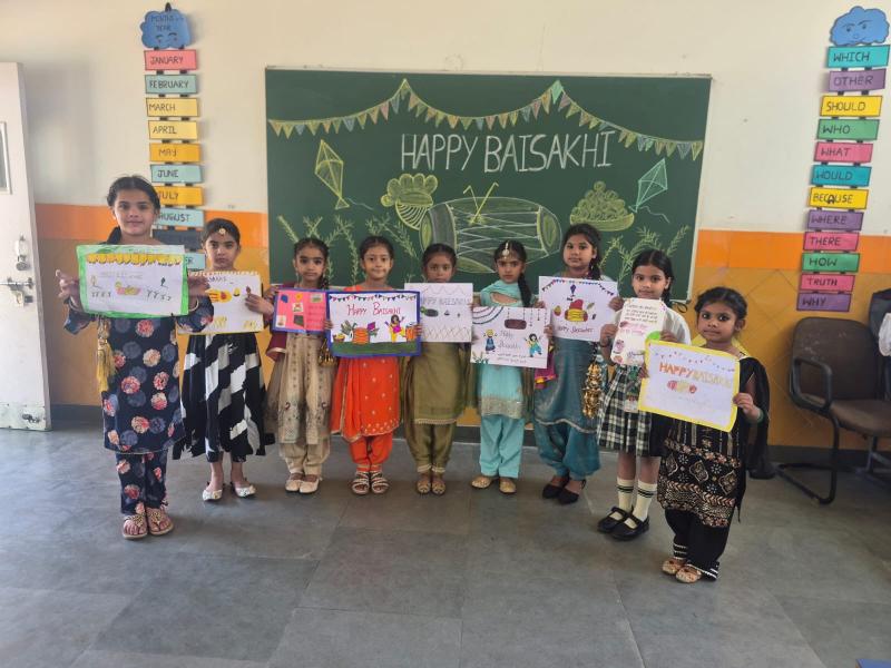 Baisakhi at Apex International School