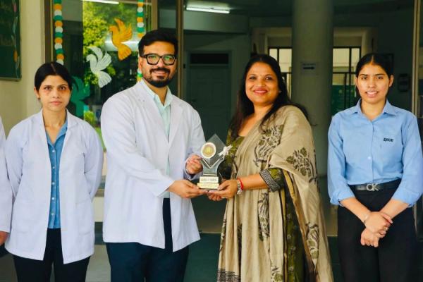 Eye screening camp at Apex International School Nakodar