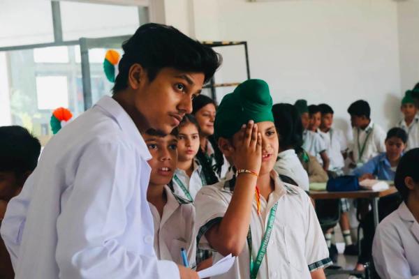 Vision screening for senior students Apex International