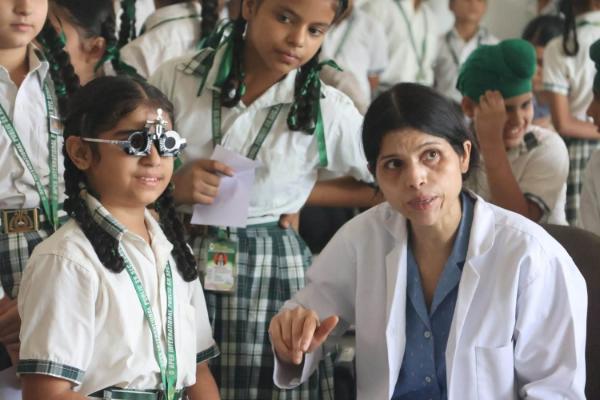 Resight Vision Foundation eye camp Nakodar school