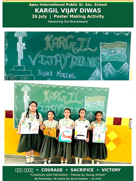 Kargil Vijay Diwas celebration at Apex International School Nakodar