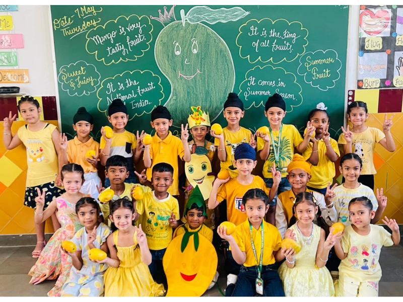 Mango Day at Apex International School