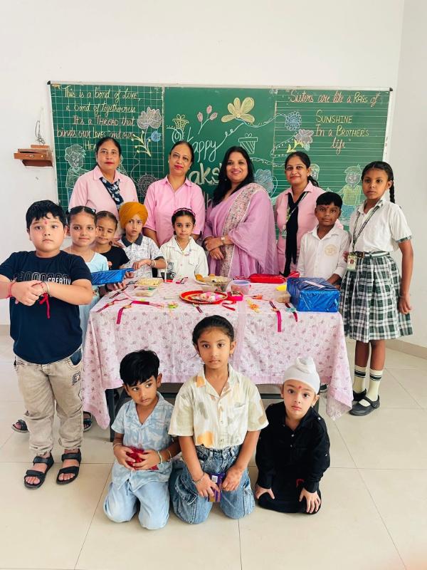Raksha Bandhan at Apex International School