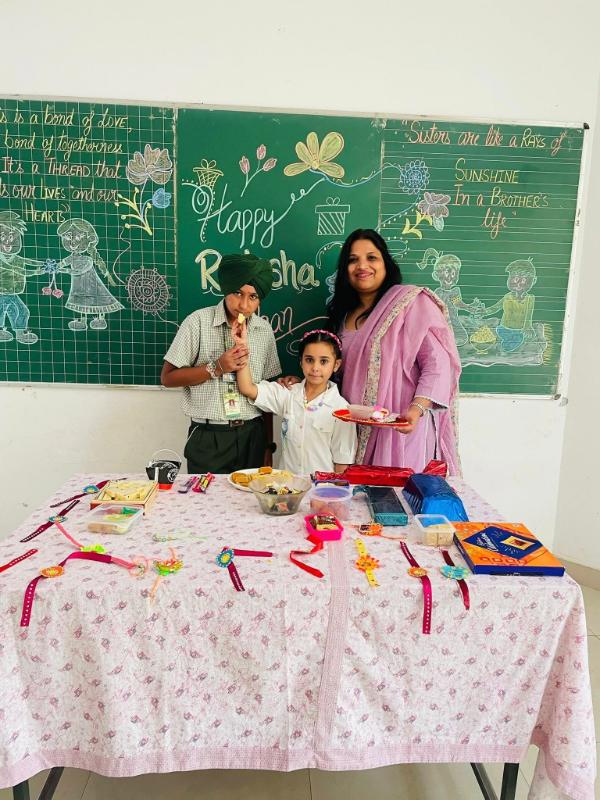 Raksha Bandhan at Apex International School