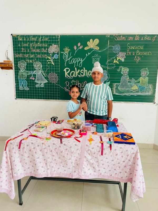 Raksha Bandhan at Apex International School