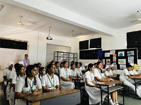 Students Swachhata Rally Apex International School Nakodar