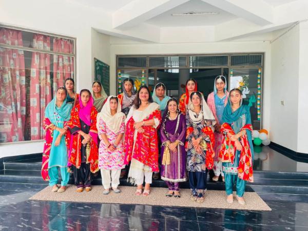 Teej festival celebration at Apex International School Nakodar
